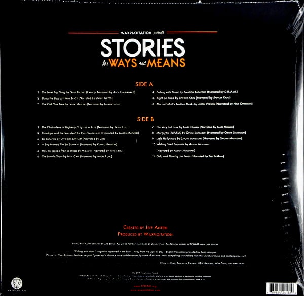 VARIOUS ARTISTS stories for ways and means LP